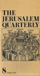 The Jerusalem Quarterly ; Number Eight, Summer 1978